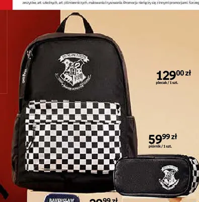 Plecak Harry Potter promocja w Empik