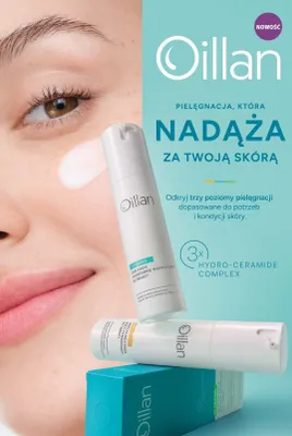 Lekki krem intensywnie nawilżający do twarzy Oillan Hydrating promocja w Hebe