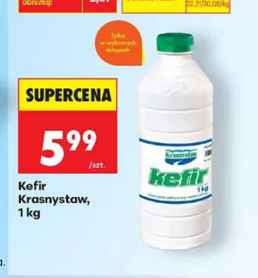 Kefir Krasnystaw promocja w Biedronka