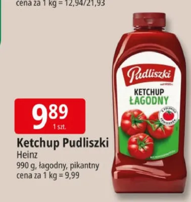 Ketchup łagodny promocja w Leclerc