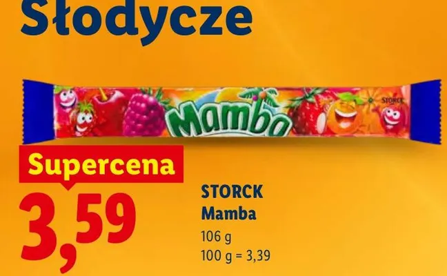 Guma Mamba promocja w Lidl