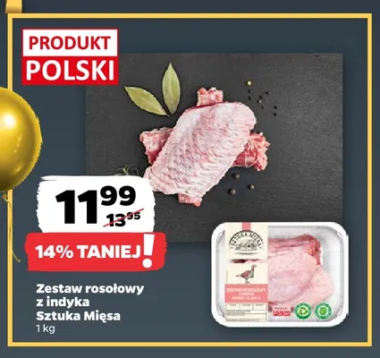 Zestaw rosołowy z indyka Sztuka Mięsa promocja w Netto