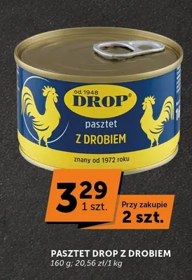Pasztet Drop z drobiem promocja w ABC