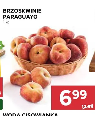 Brzoskwinie Paraguayo promocja w Stokrotka