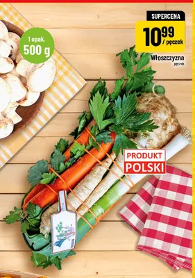 Włoszczyzna pęczek polska promocja w POLOmarket