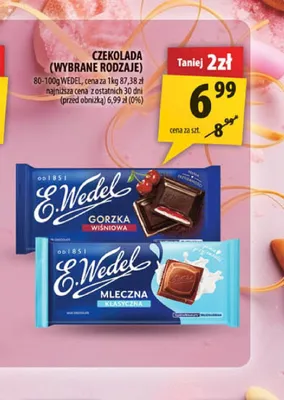 Czekolada E.Wedel promocja w Arhelan