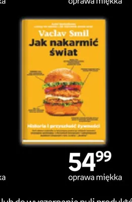Książka Jak nakarmić świat Vaclav Smil promocja w Empik