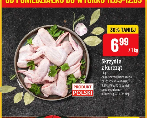 Skrzydła z kurcząt polskie promocja w POLOmarket