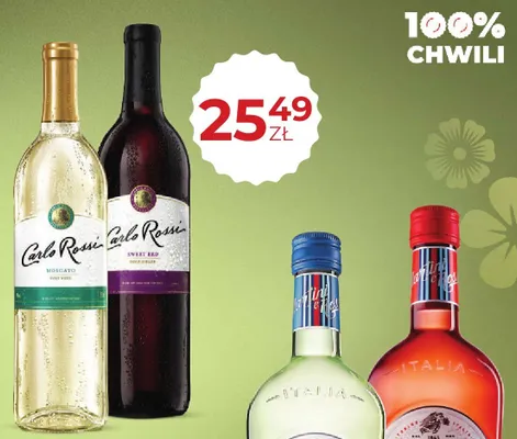 Wino Sweet Red czerwone słodkie promocja w Duży Ben