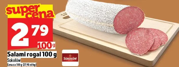 Salami rogal 100 g promocja w TOPAZ