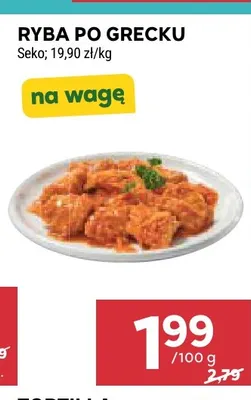 Ryba po grecku Seko promocja w Stokrotka
