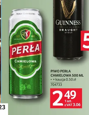 Piwo Perła Chmielowa promocja w Selgros