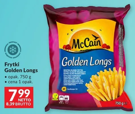 Frytki Golden Longs McCain promocja w Makro