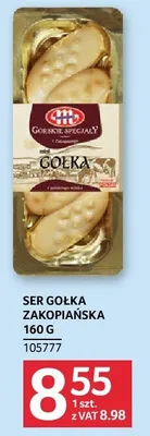 Ser Golka Zakopańska Mlekovita 160g promocja w Selgros