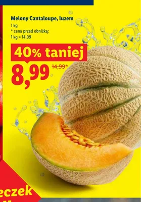 Melony Cantaloupe luzem promocja w Lidl