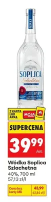 Wódka Soplica Szlachetna promocja w Biedronka