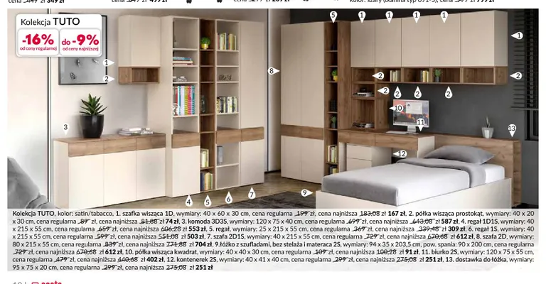 Szafa 2D1S Tuto promocja w Salony Agata
