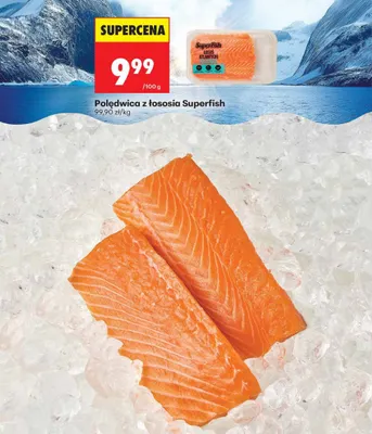 Polędwica z łososia Superfish promocja w Biedronka