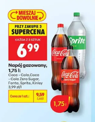 Napój gazowany Coca-Cola promocja w Biedronka