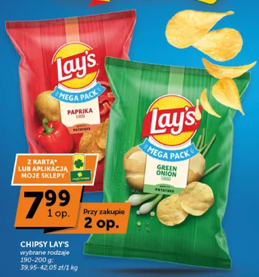 Chipsy Lay's Paprika Mega Pack promocja w Groszek
