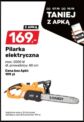 Pilarka elektryczna Handy promocja w Bricomarche