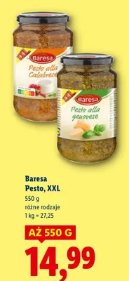 Pesto, XXL promocja w Lidl