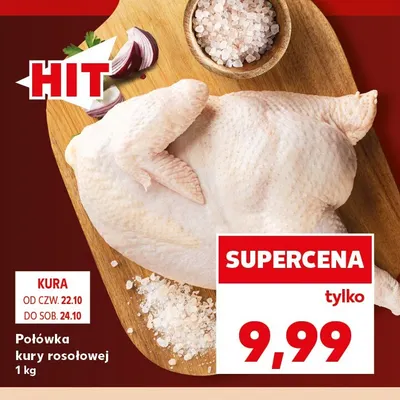 Połówka kury rosołowej promocja w Kaufland