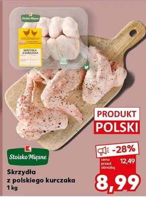 Skrzydła z polskiego kurczaka promocja w Kaufland