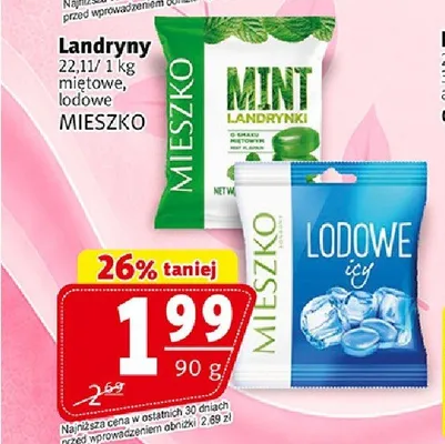 Landryny miętowe Mieszko promocja w Prim Market