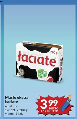 Masło ekstra Łaciate promocja w Makro