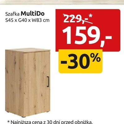 Szafka MultiDo S45 x G40 x W83cm promocja w Black Red White