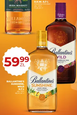 Napój spirytusowy Ballantine's Sunshine promocja w Duży Ben
