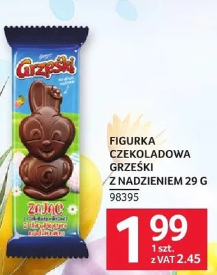 Figurka czekoladowa Gnefski z nadzieniem 29g promocja w Selgros