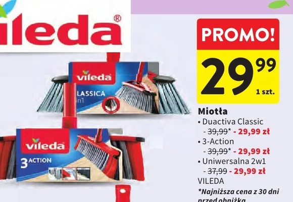Miotła Duactiva Classic promocja w Intermarche