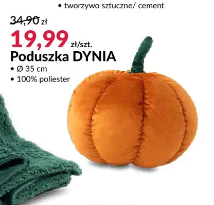 Poduszka Dynia Ø35 cm promocja w Salony Agata