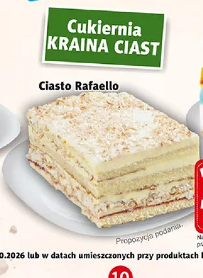 Ciasto Rafaello Kraina Ciast promocja w Prim Market