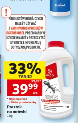 Proszek na mrówki Vaco Max promocja w Auchan