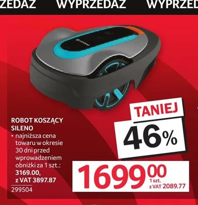 Robot koszący Gardena Sileno promocja w Selgros