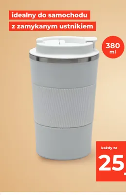 Kubek termiczny 380 ml promocja w Dealz