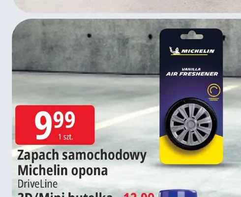 Zapach samochodowy Michelin opona promocja w Leclerc