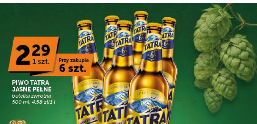 Piwo Tatra promocja w ABC