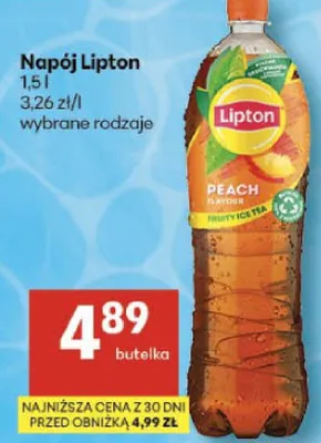 Napój Lipton promocja w Delikatesy Centrum