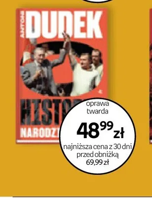 Książka Historia Antoni Dudek promocja w Empik