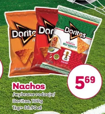 Nachos Doritos Mexican Beef Burrito promocja w Bliski