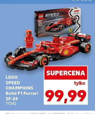 Klocki LEGO Speed Champions Bolid F1 Ferrari SF-24 77242 promocja w Kaufland