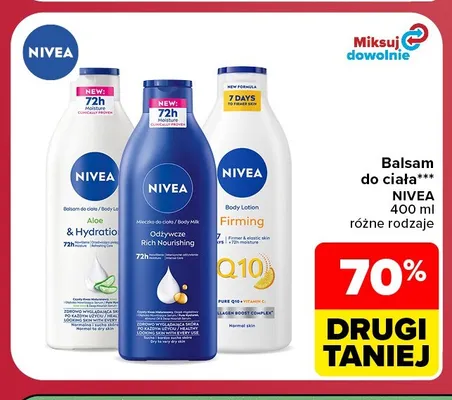 Balsam do ciała Nivea Aloe & Hydration promocja w Carrefour Market