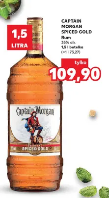 Rum Captain Morgan Spiced Gold promocja w Kaufland