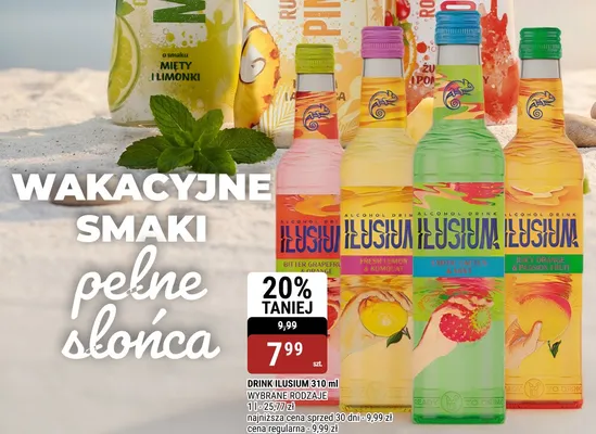 Drink Ilusium Fresh Lemon & Kumquat promocja w bi1