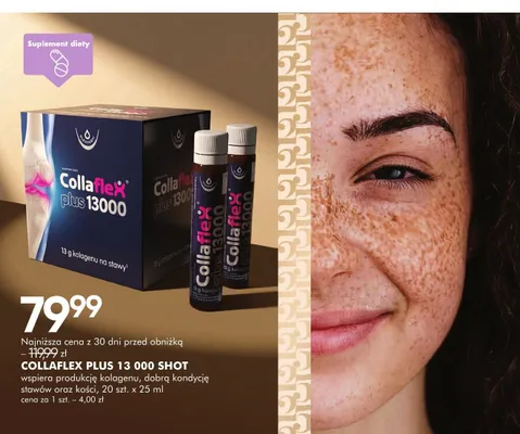 Suplement diety COLLAFLEX Plus 13 000 Shot promocja w Super-Pharm