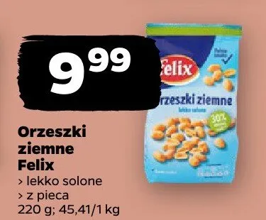 Orzeszki ziemne lekko solone, z pieca promocja w Netto